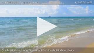 Residence 1703 at One Bal Harbour - 10295 Collins Ave, Bal Harbour, FL