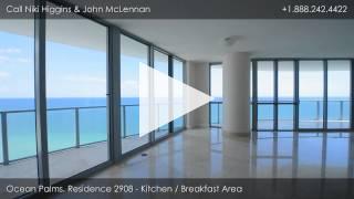 Residence 2908 at Ocean Palms - 3101 S. Ocean Dr, Hollywood Beach, FL
