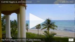 Oceanfront Villa VI no The Palms - 2130 N. Ocean Blvd. Fort Lauderdale, FL
