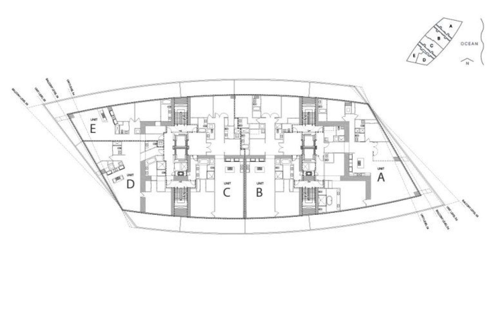 Siteplan for Residences by Armani Casa, Luxury Oceanfront Condos in Sunny Isles Beach, Florida 33160