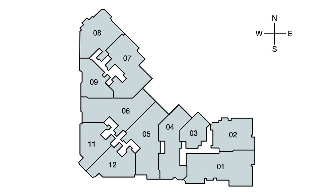 Siteplan for The Residences at Mandarin Oriental, Luxury Condos in Boca Raton, Florida