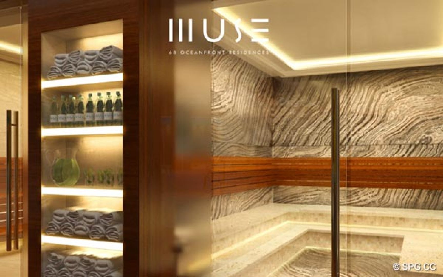 Muse Gym, Luxury Oceanfront Condominiums Located at 17141 Collins Ave, Sunny Isles Beach, FL 33160