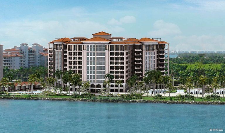 The New Palazzo del Sol, Luxury Waterfront Condominiums Located on Fisher Island, Miami Florida 33109