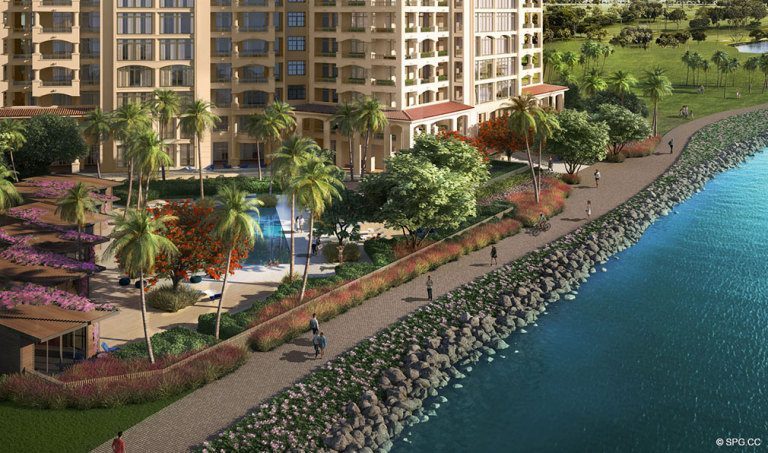 The Spectacular Palazzo del Sol, Luxury Waterfront Condominiums Located on Fisher Island, Miami Florida 33109