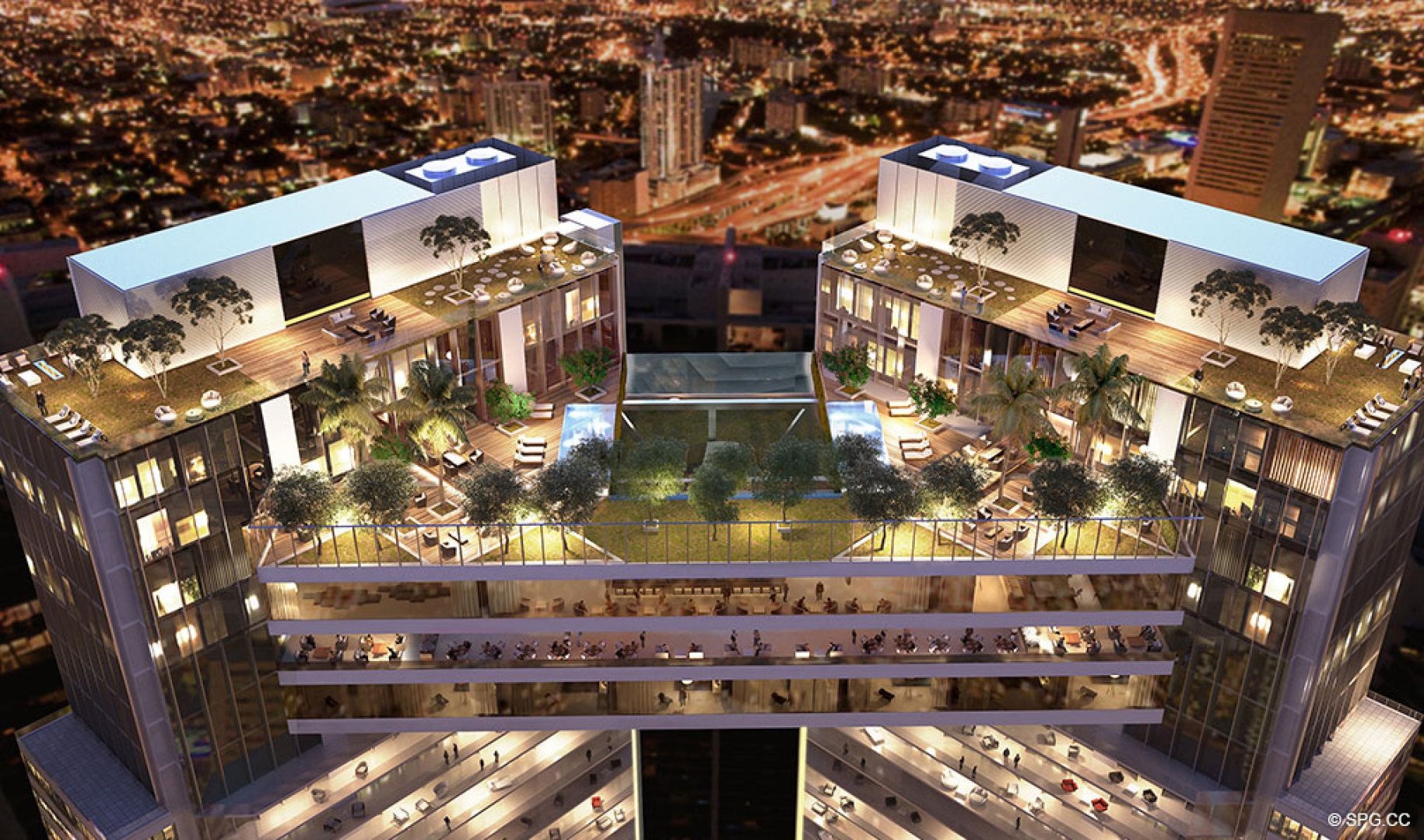 Sky Terraces at One River Point, Luxury Waterfront Condos in Miami, Florida 33130