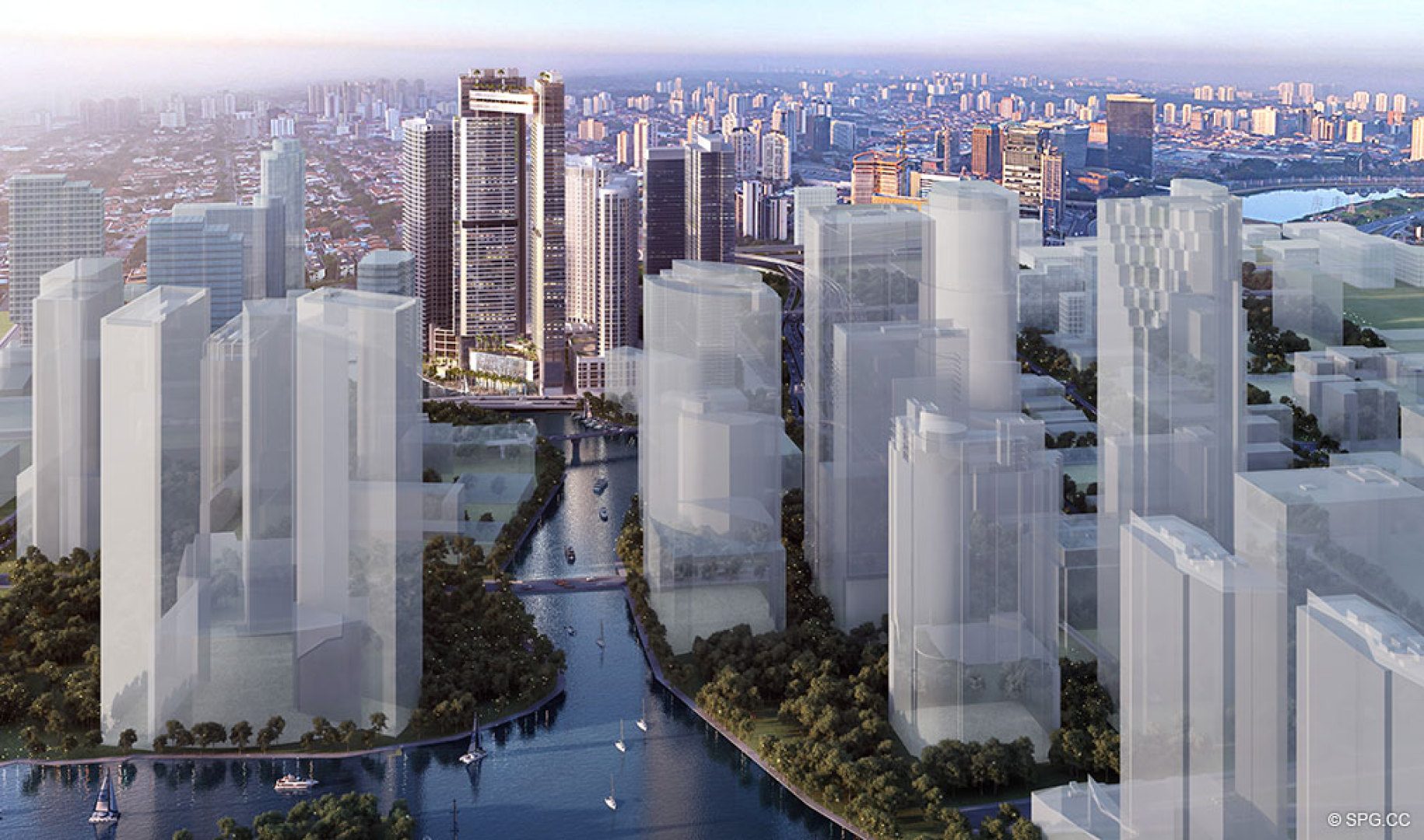 The Dramatic One River Point, Luxury Waterfront Condos in Miami, Florida 33130