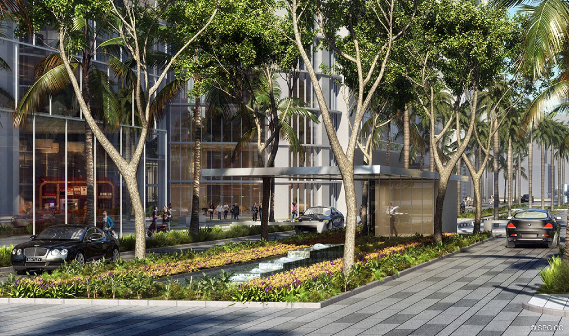 Street View of One River Point, Luxury Waterfront Condos in Miami, Florida 33130