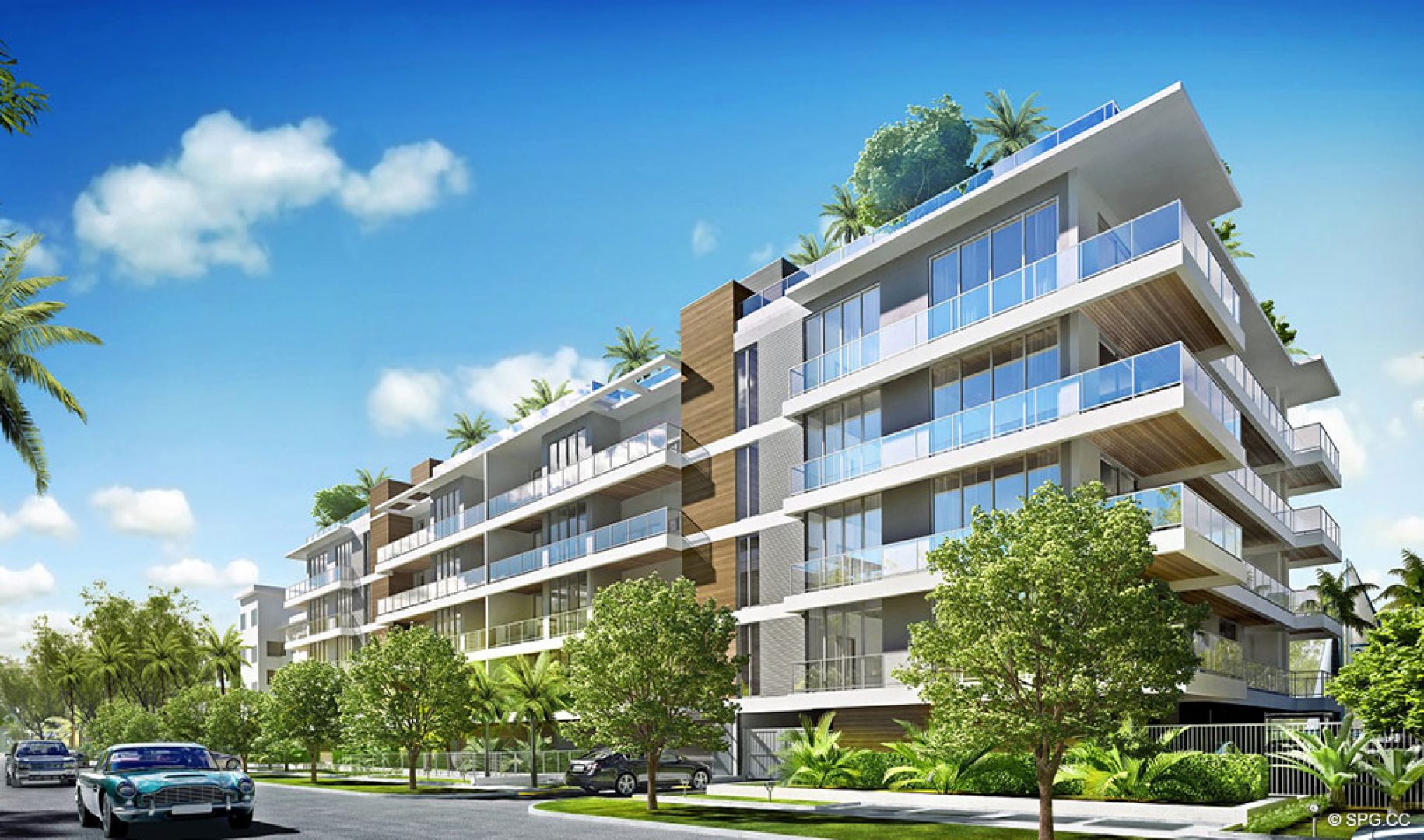 Street View of AquaLuna Las Olas, Luxury Waterfront Condos in Fort Lauderdale, Florida 33301