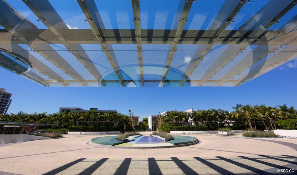 Port Cochere at Oceana Key Biscayne, Luxury Oceanfront Condos in Miami, Florida 33149