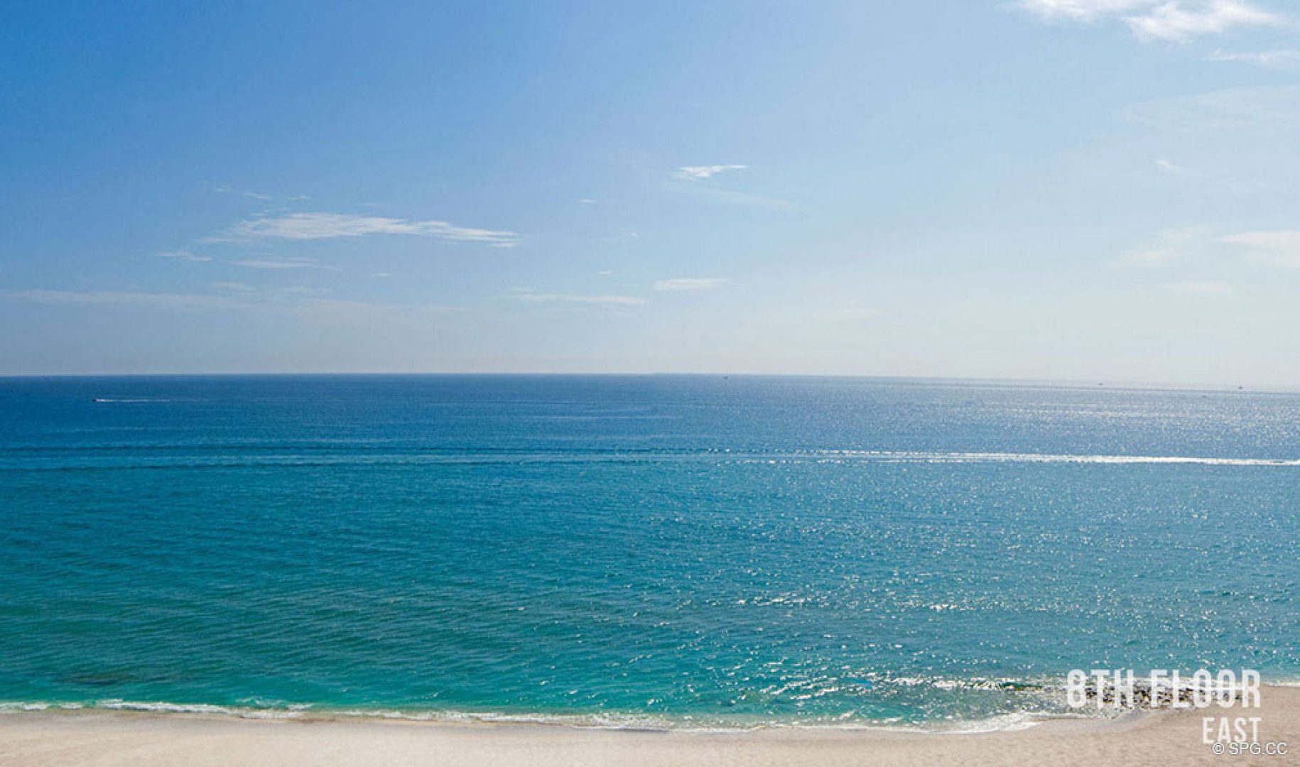 Eighth Floor Eastern Views from 5000 North Ocean, Luxury Oceanfront Condos in Riviera Beach