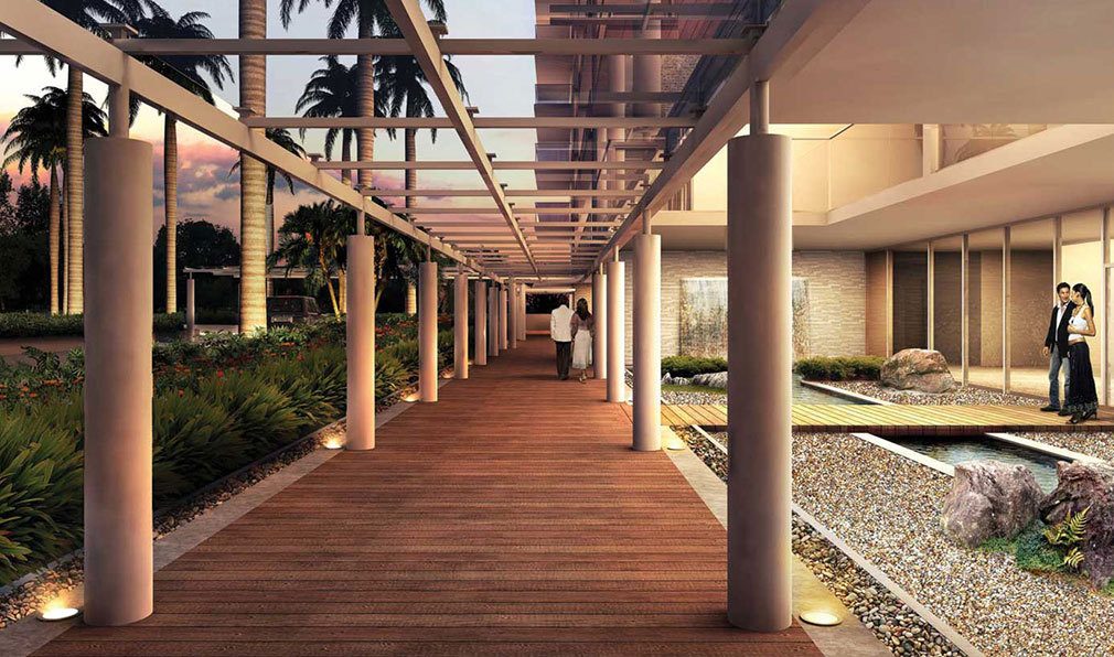 Elegantly Manicured Grounds at Akoya Boca West, Luxury Condos in Boca Raton, Florida 33432