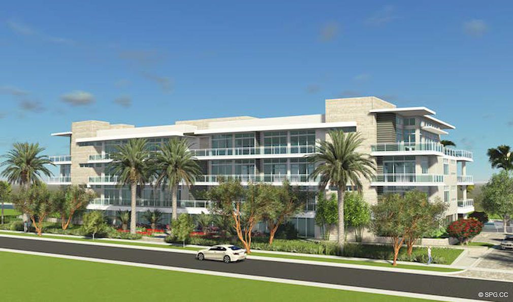 Street View of Aquarius 15, Luxury Waterfront Condos in Fort Lauderdale, Florida 33304