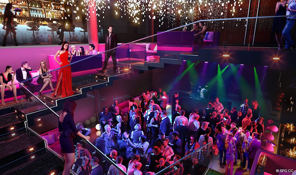 Speakeasy Night Club at Estates at Acqualina, Luxury Oceanfront Condos in Sunny Isles Beach, Florida 33160