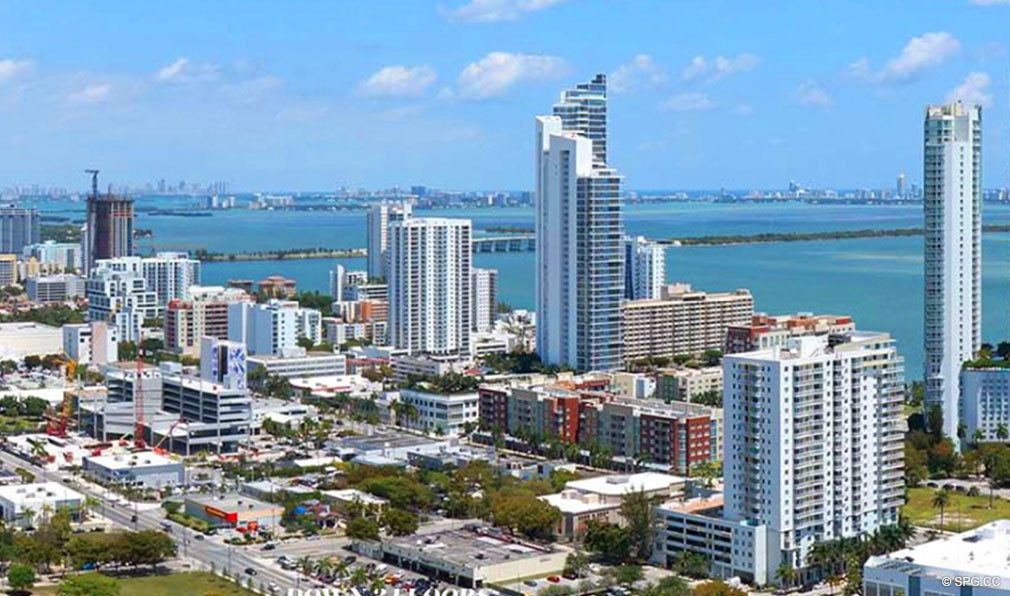 Northern Views from Canvas Miami, Luxury Condos in Miami, Florida 33132