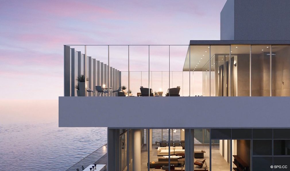 Penthouse Profile at 2000 Ocean, Luxury Oceanfront Condos in Hallandale Beach, Florida 33009