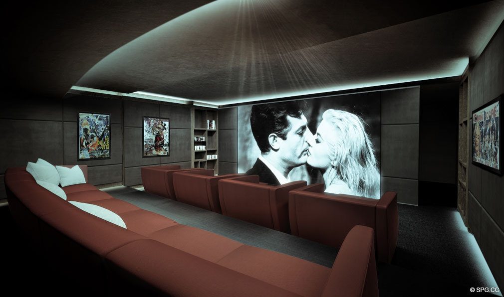 Movie Theater in Brickell Flatiron, Luxury Condos in Miami, Florida 33130