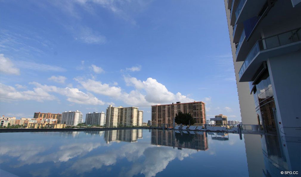 Pool Views from Jade Ocean, Luxury Oceanfront Condos, Sunny Isles Beach, Florida 33160