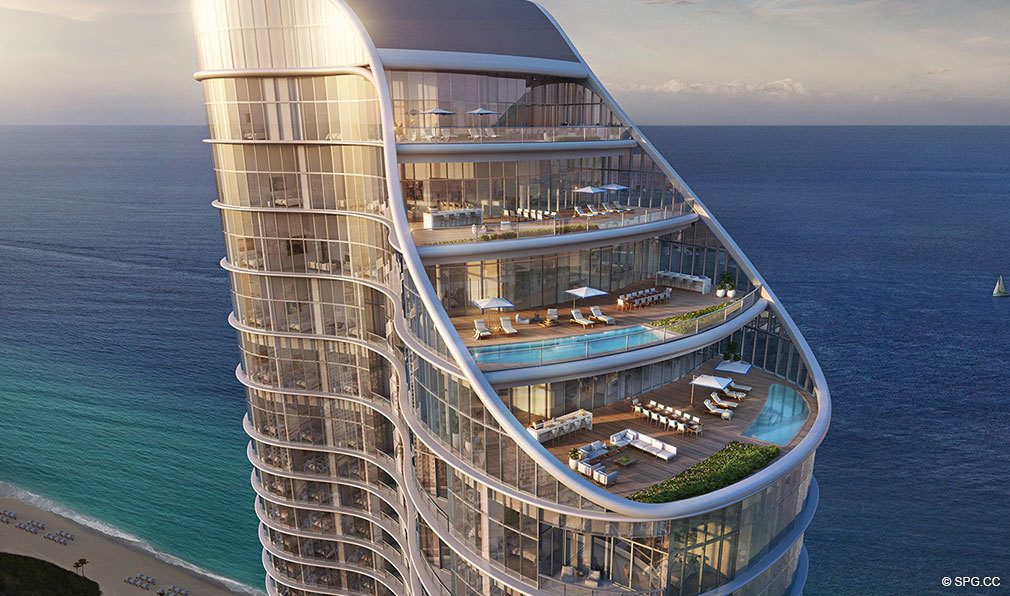 Penthouses at Ritz-Carlton Residences Sunny Isles Beach, Luxury Oceanfront Condos in Sunny Isles Beach, Florida 33160