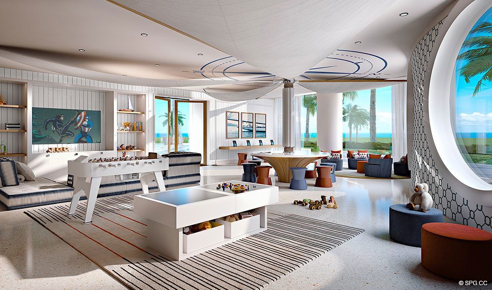 Kids Club at Ritz-Carlton Residences Sunny Isles Beach, Luxury Oceanfront Condos in Sunny Isles Beach, Florida 33160