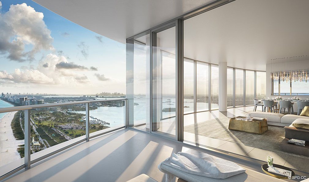 Private Terraces at Ritz-Carlton Residences Sunny Isles Beach, Luxury Oceanfront Condos in Sunny Isles Beach, Florida 33160