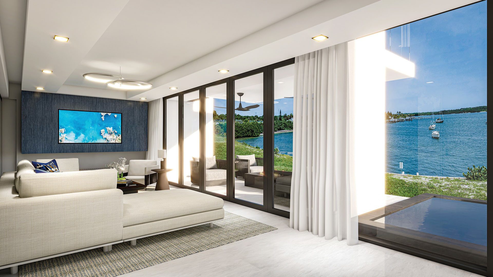 Living Room Forte Luxe, Jupiter, Florida