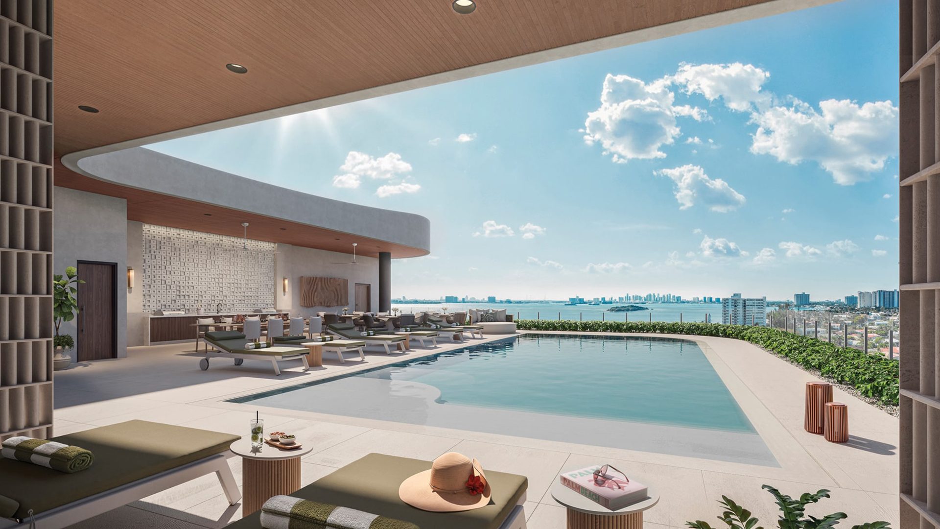 Solana Bay Residences Pool Deck