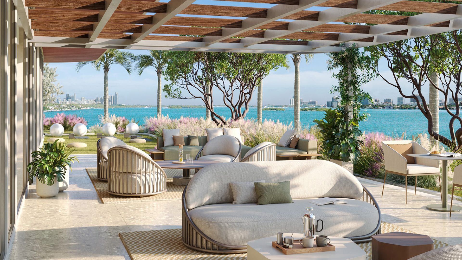 Solana Bay Residences Lounge Lawn