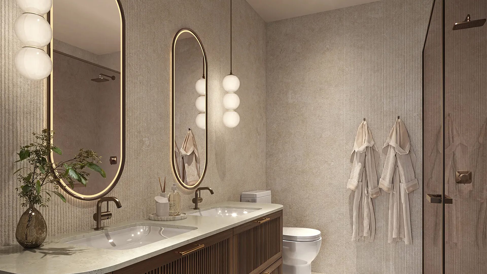 Cora at Merrick Park, Luxury Condominiums Bath