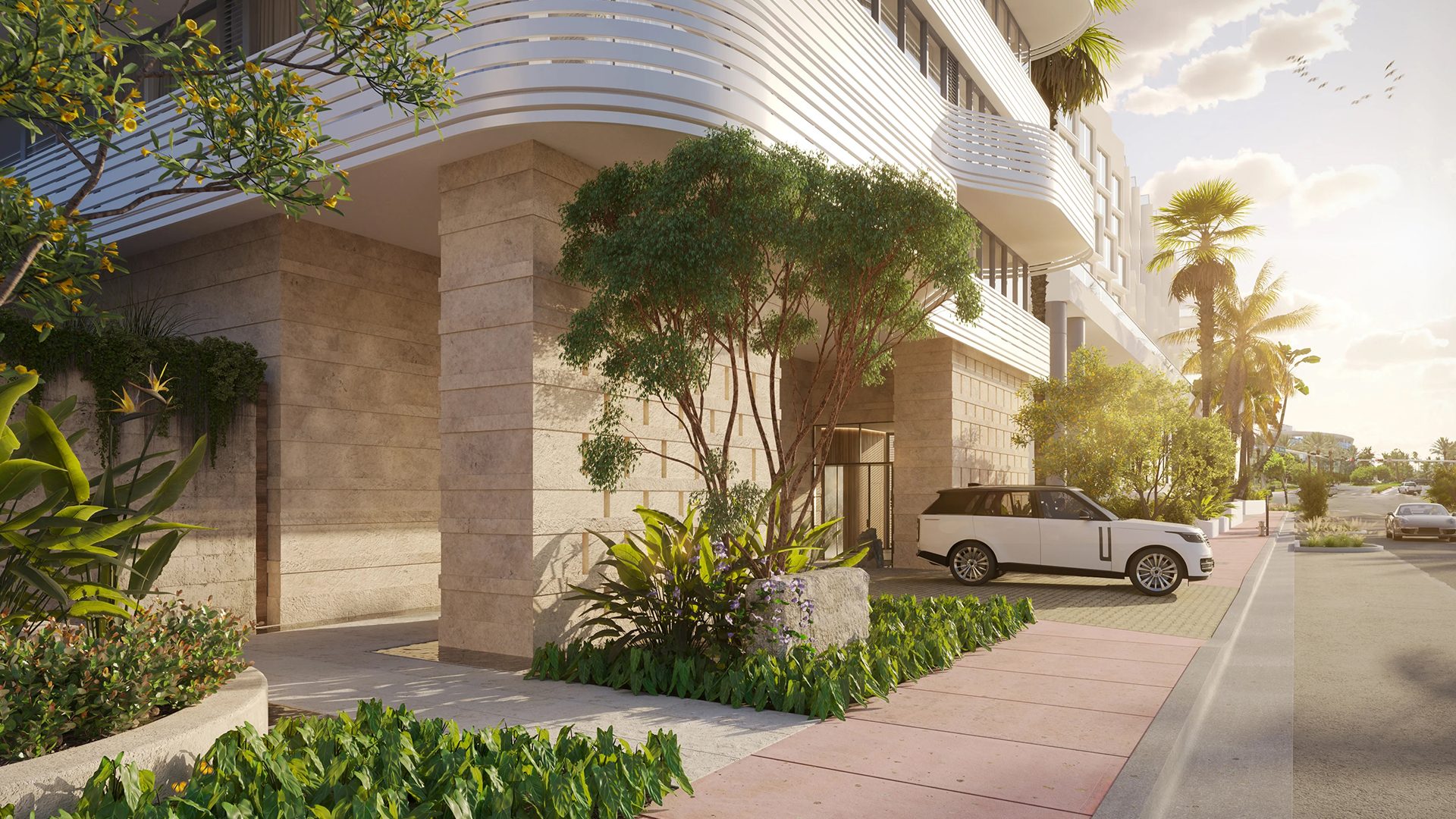 29 Indian Creek Miami Beach Entrance