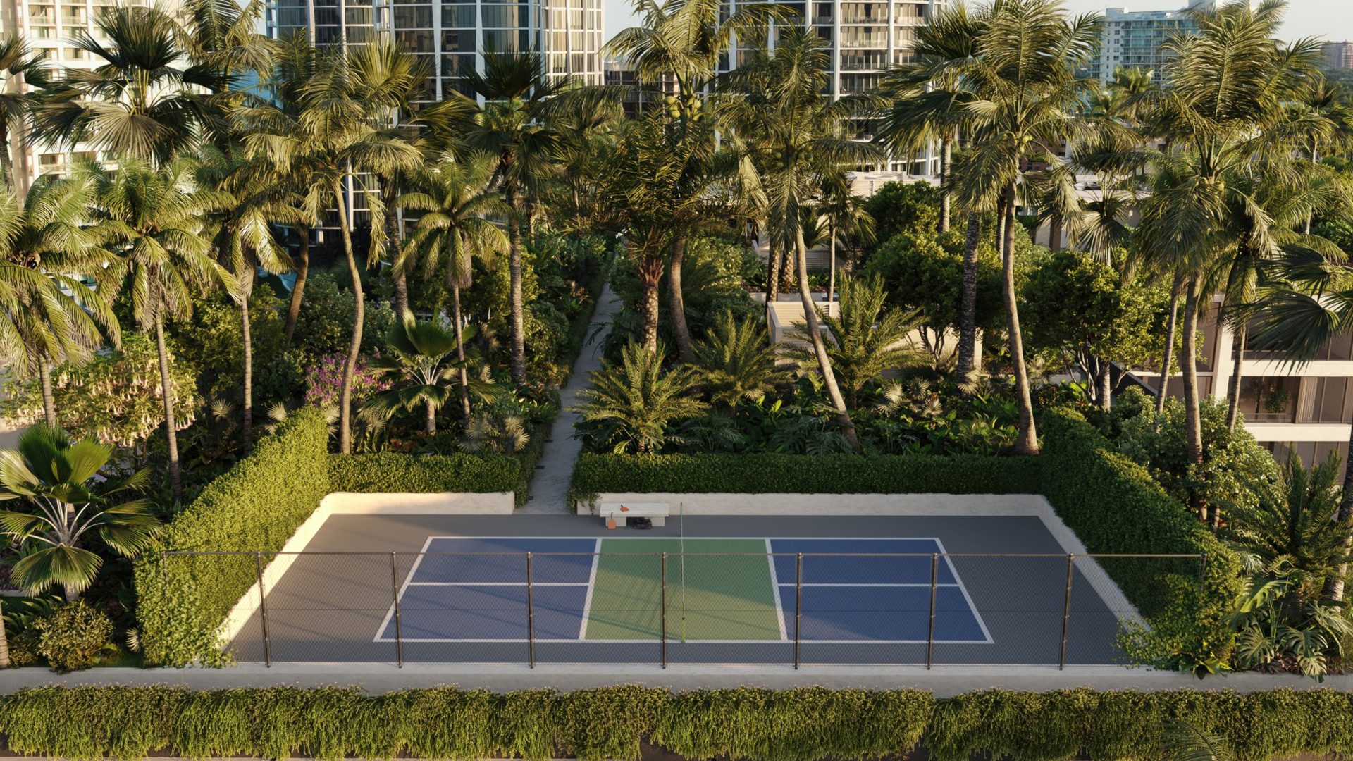 The Well Coconut Grove Pickle Ball Court