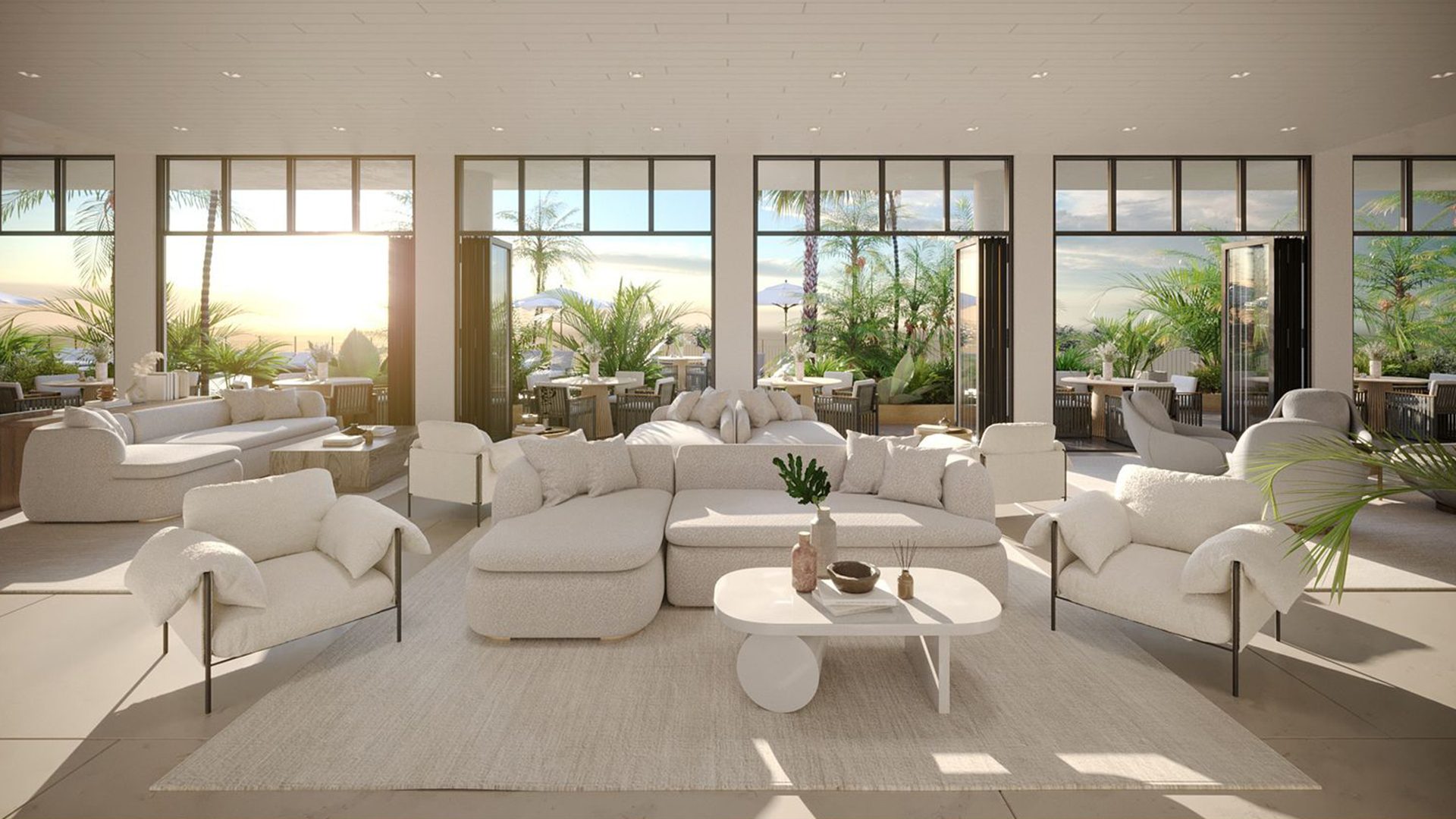Aileron Dania Beach Livingroom