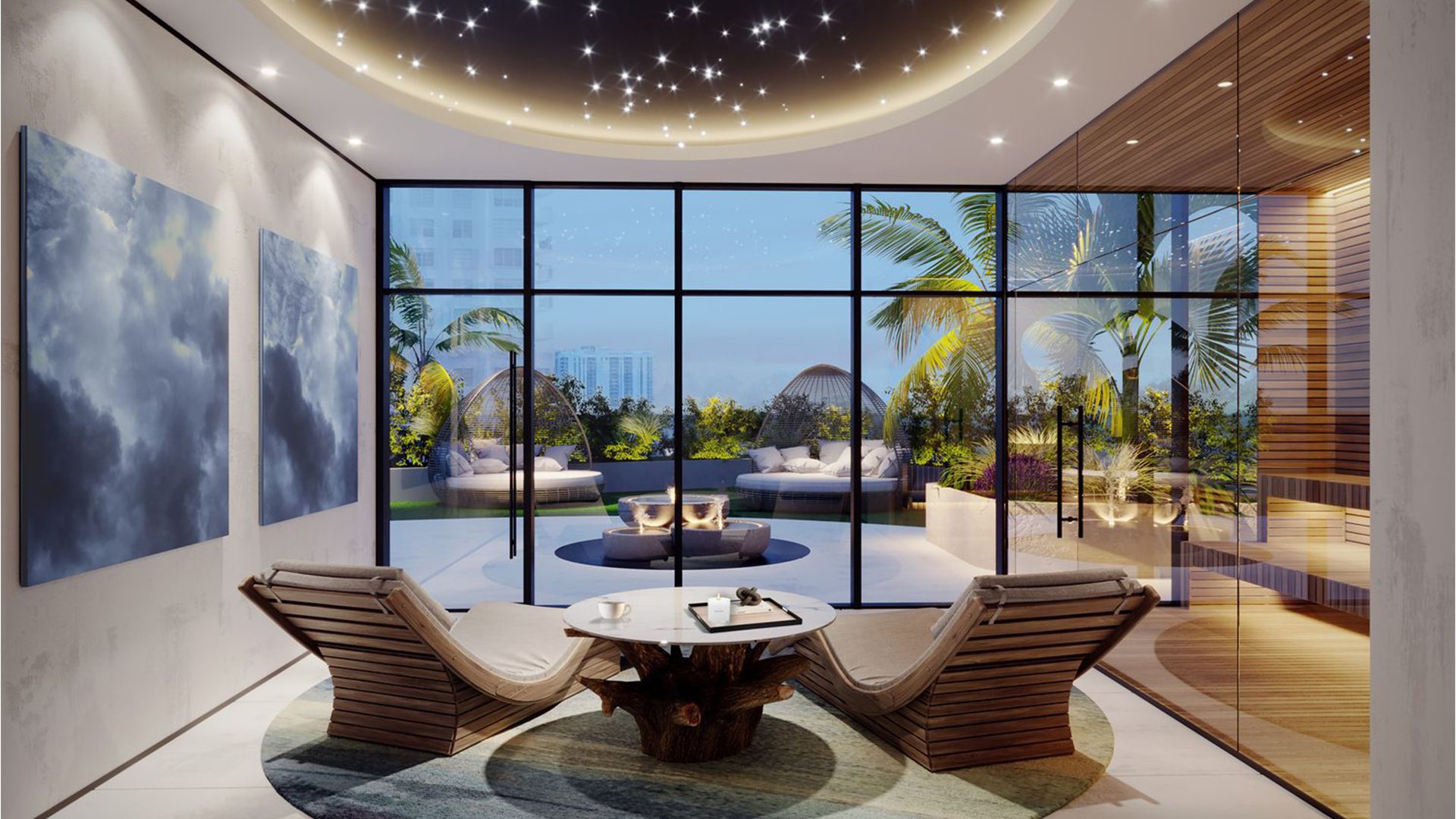 Tal Aventura Condominiums Lounge