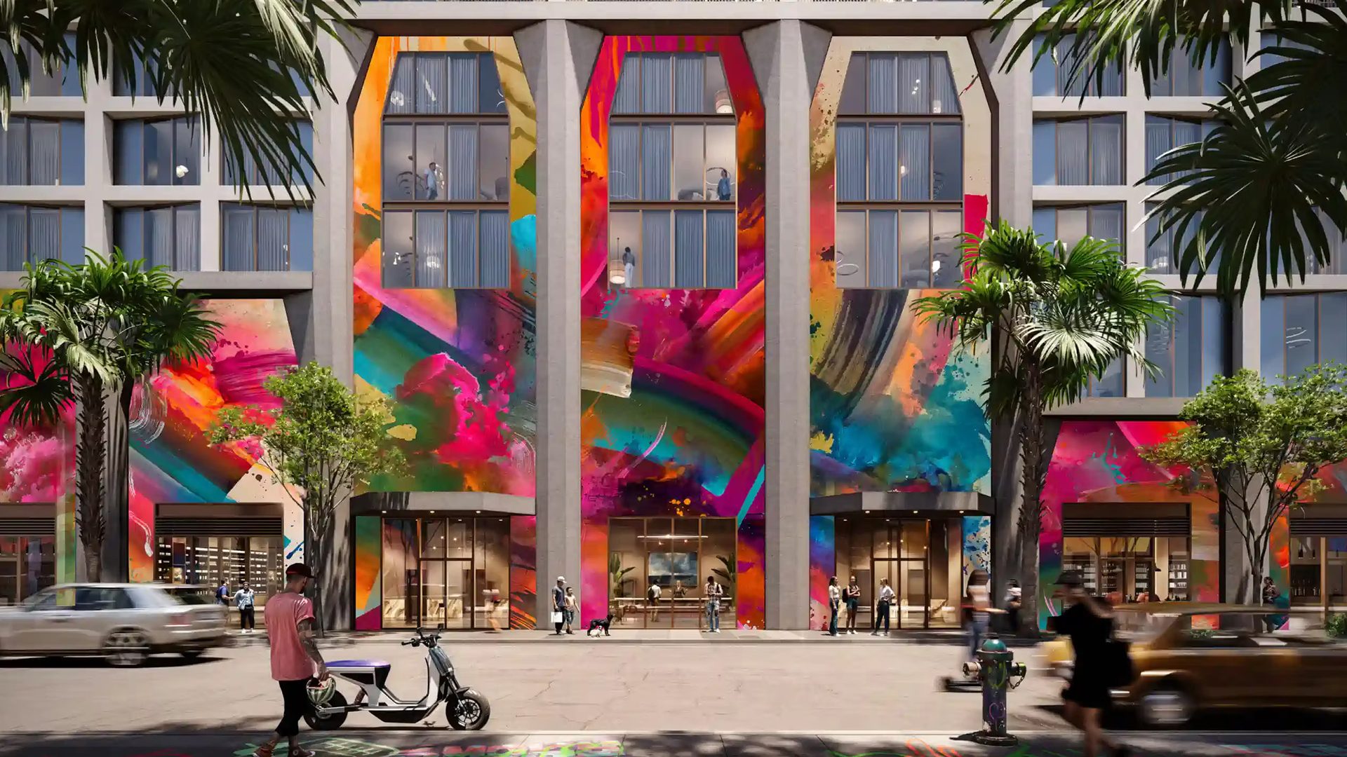 The Cloud Residences Wynwood Wall