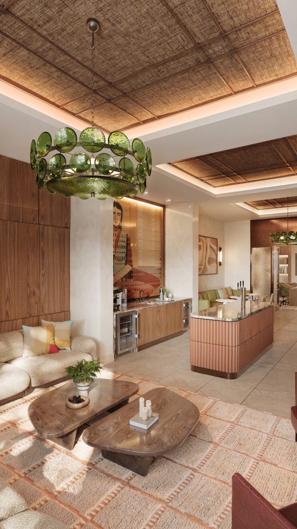 The Cloud Residences Wynwood Living Room