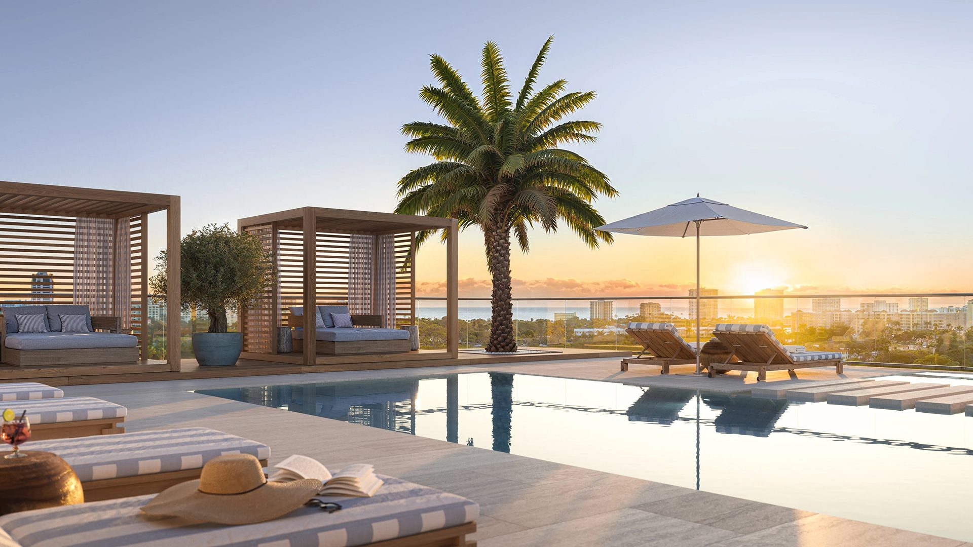 Glass House Boca Raton Pool 1