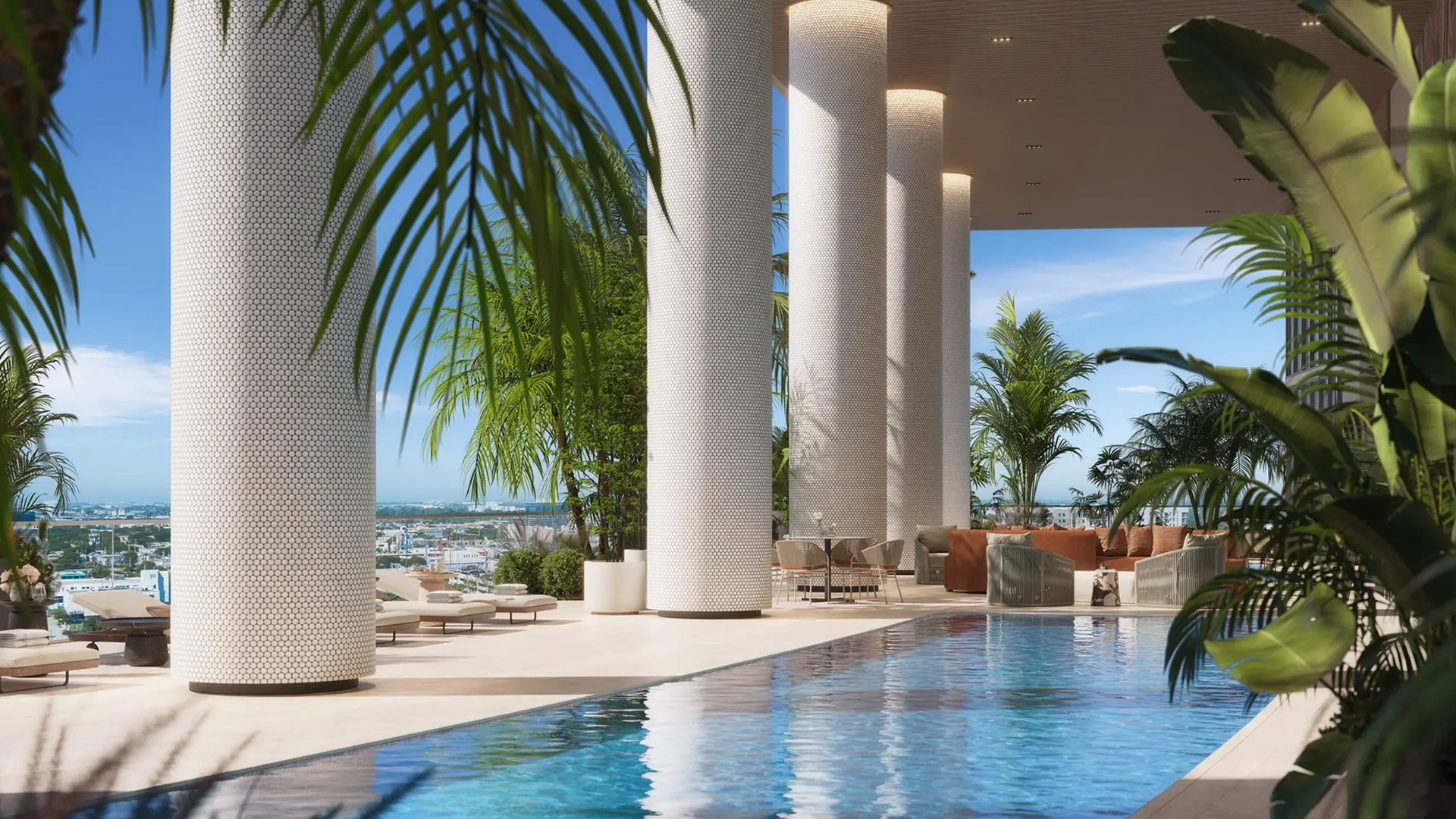 Edge House Residences Miami Pool 1