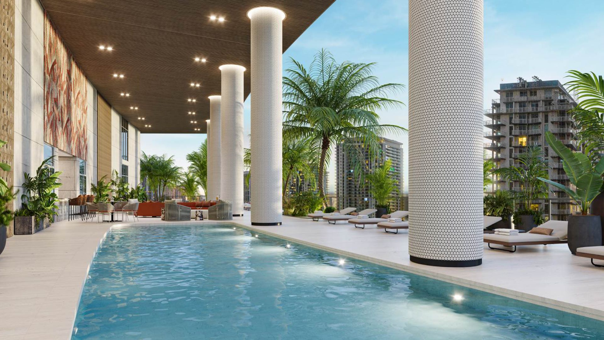 Edge House Residences Miami Pool 2