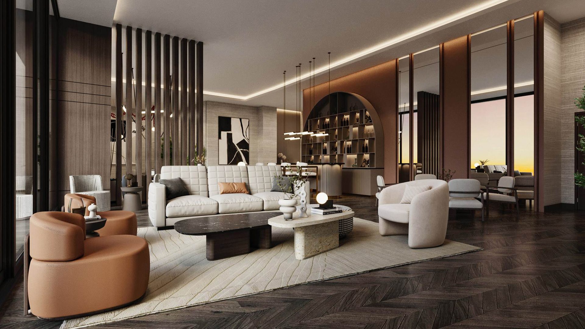 Edge House Residences Miami Sky Lounge 3