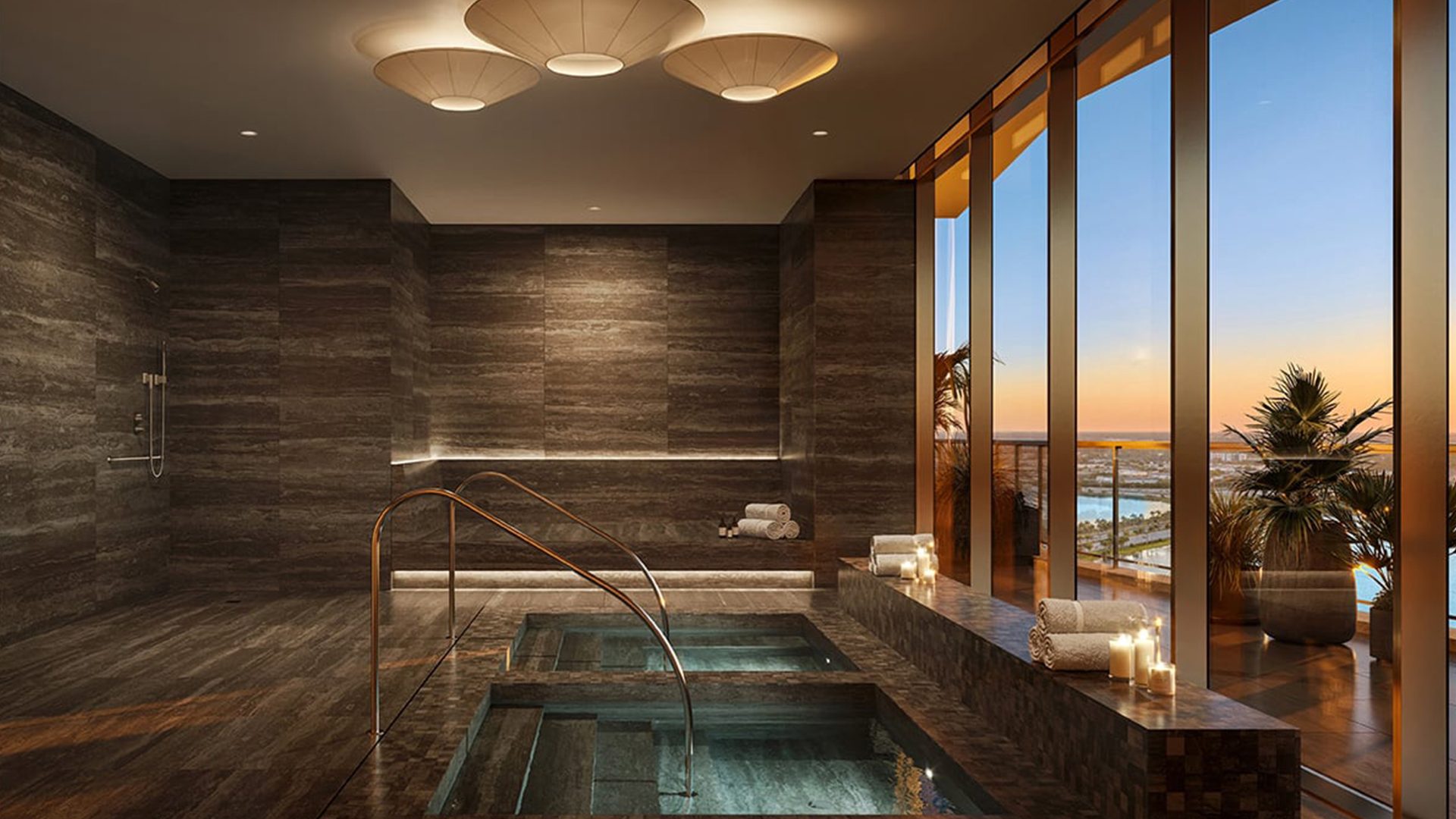 The Berkeley Palm Beach His Hers Spas