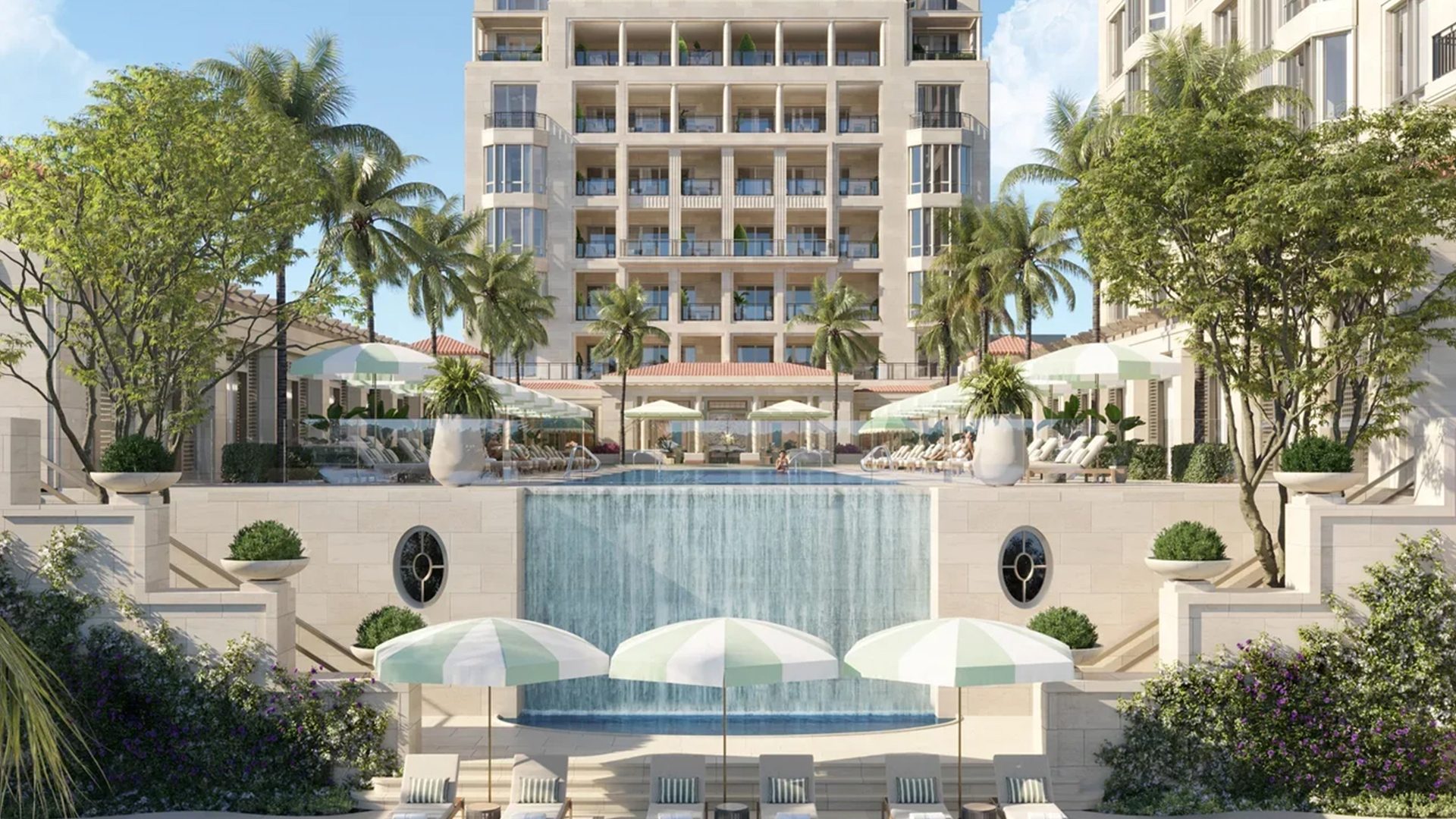 South Flagler House West Palm Beach Pool Elevation