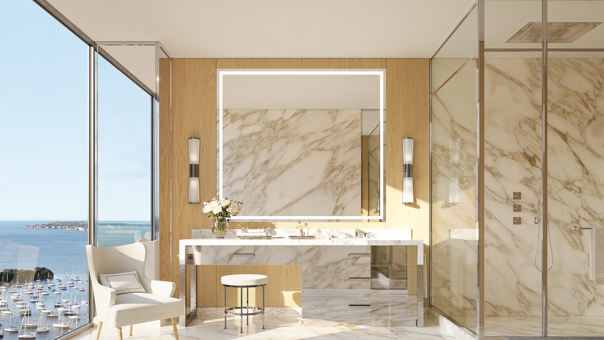 Four Seasons Coconut Grove Primary Bath 2