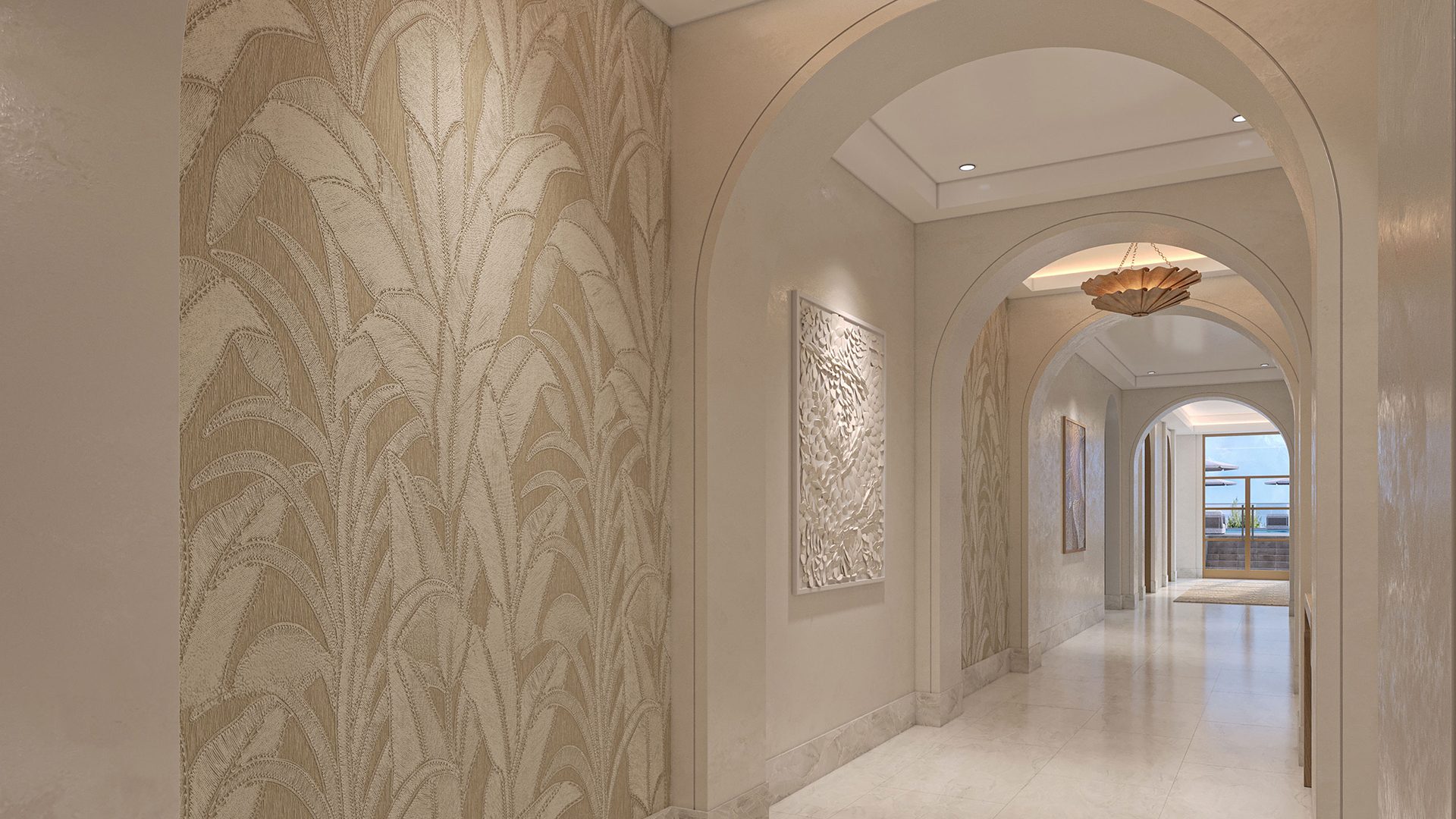 Maison d'Or South Flagler Amenity Corridor 2