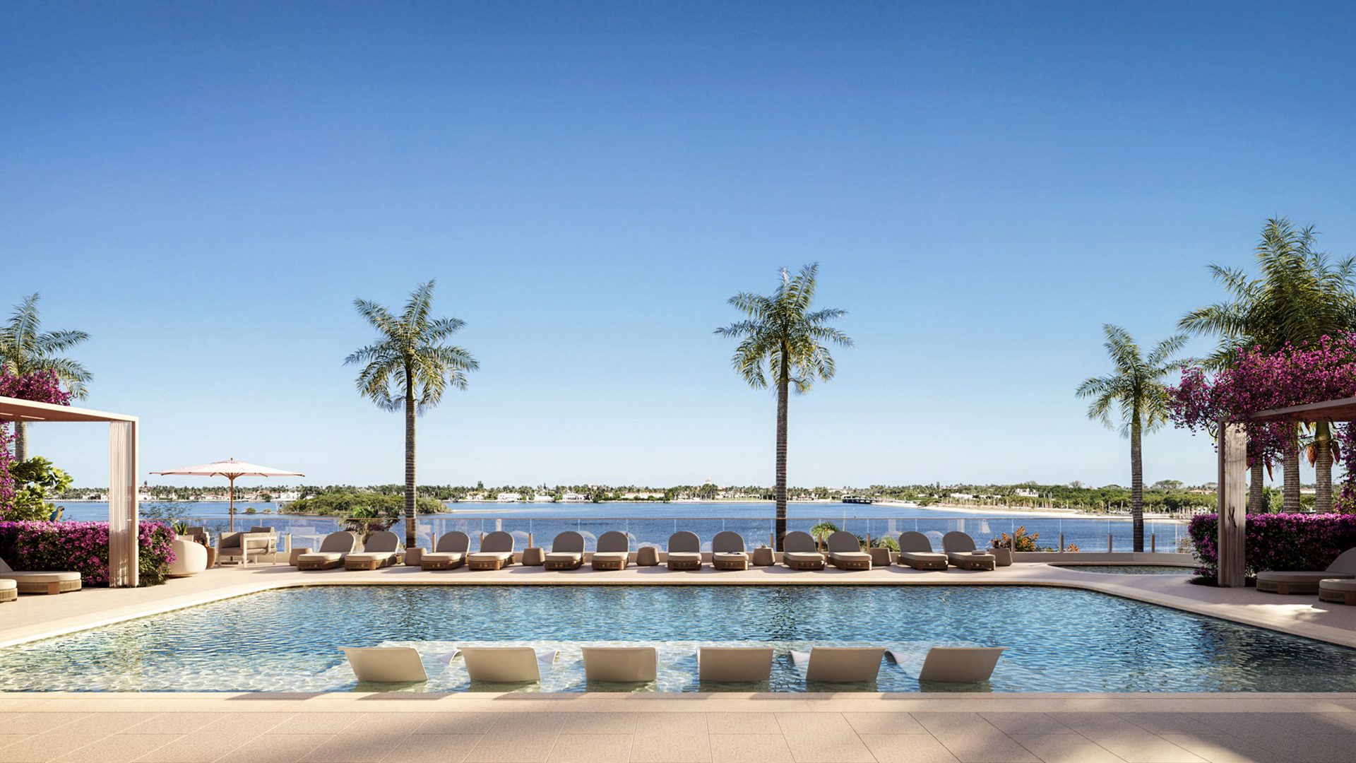 Maison d'Or South Flagler East Pool Deck