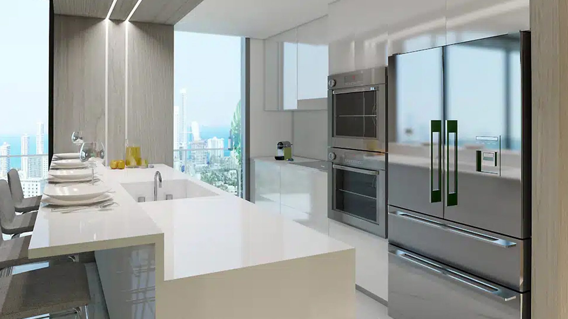 Oasis Hallandale Beach Kitchen