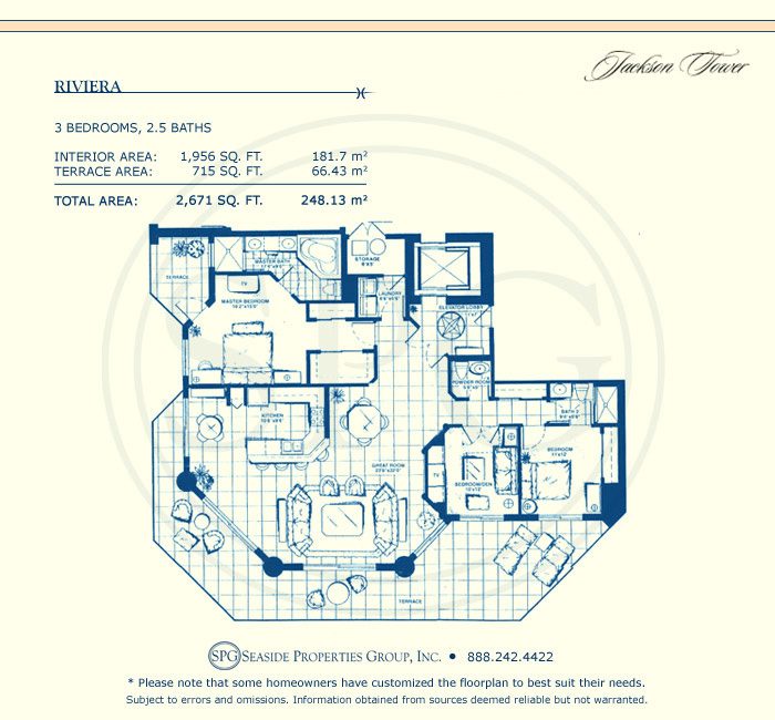 Jackson Tower Floorplan