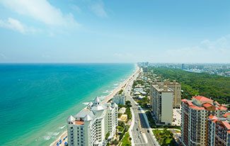 Luxury Oceanfront Residence 31A, Tower I at The Palms, 2100 North Ocean Boulevard, Fort Lauderdale Beach, Florida 33305, Luxury Seaside Penthouse
