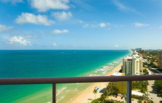Luxury Oceanfront Residence 21B, Tower II at The Palms Condominium, 2110 North Ocean Boulevard, Fort Lauderdale Beach, Florida 33305, Luxury Waterfront Condos