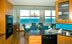 View from Kitchen at Luxury Oceanfront Residence 17E, Tower I, The Palms Condominiums, 2100 North Ocean Bouleavard, Fort Lauderdale Beach, Florida 33305, Luxury Seaside Condos