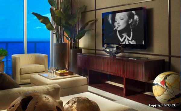 Den at Luxury Oceanfront Residence 3602, Trump Hollywood Condominiums, 2711 S Ocean Drive, Hollywood Beach, Florida 33019, Luxury Seaside Condos