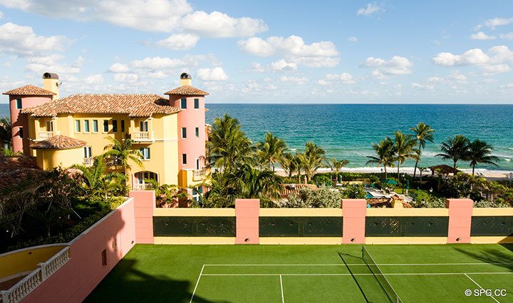 Ocean View at Luxury Oceanfront Residence 6A, Tower I, The Palms Condominiums, 2100 North Ocean Boulevard, Fort Lauderdale Beach, Florida 33305, Luxury Seaside Condos